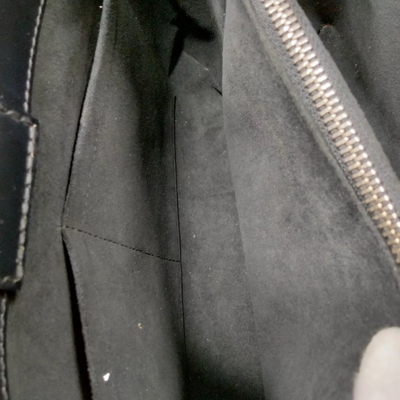 Auth Louis Vuitton Pink Black Epi LV Kleber PM Structured 2way Satchel Purse - Picture 16 of 16